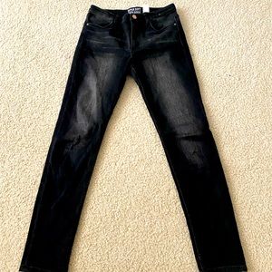 Comfy stretchy jean leggings for girls